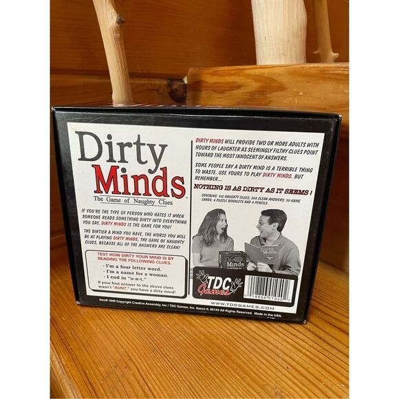Vintage 1990 Dirty Minds The Game of Naughty Clues - Picture 3 of 5